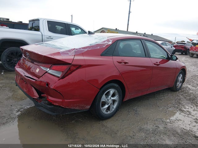 12718320 :رقم المزاد ، KMHLM4AG5MU072522 vin ، 2021 Hyundai Elantra Essential Ivt With Hyundai Smartsense Package مزاد بيع