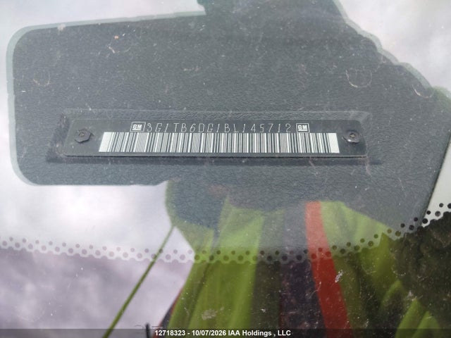 12718323 :رقم المزاد ، 3G1TB6DG1BL145712 vin ، 2011 Chevrolet Aveo مزاد بيع