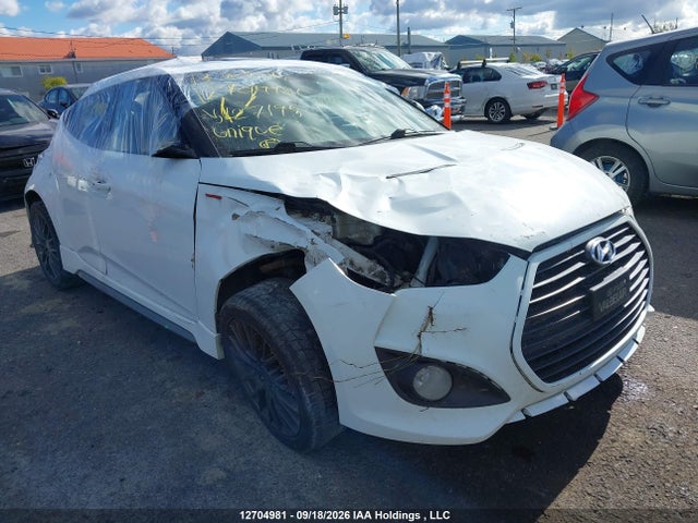 12704981 :رقم المزاد ، KMHTC6AE0DU127195 vin ، 2013 Hyundai Veloster Turbo مزاد بيع