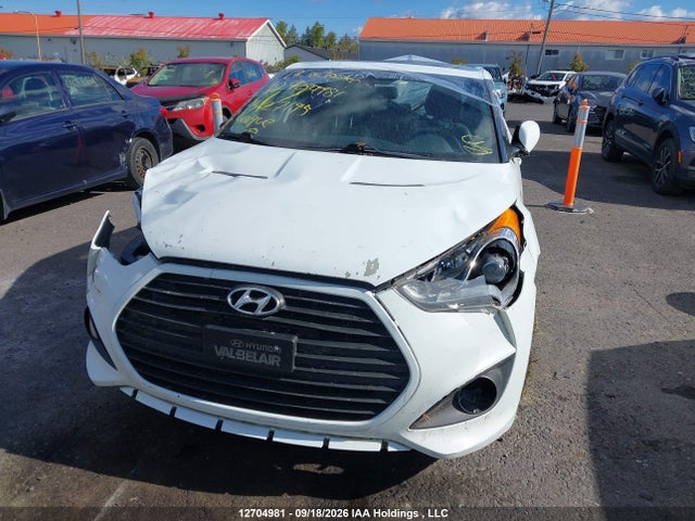 12704981 :رقم المزاد ، KMHTC6AE0DU127195 vin ، 2013 Hyundai Veloster Turbo مزاد بيع