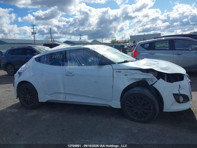 12704981 :رقم المزاد ، KMHTC6AE0DU127195 vin ، 2013 Hyundai Veloster Turbo مزاد بيع