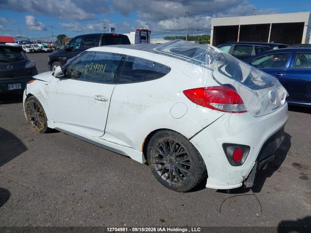 12704981 :رقم المزاد ، KMHTC6AE0DU127195 vin ، 2013 Hyundai Veloster Turbo مزاد بيع