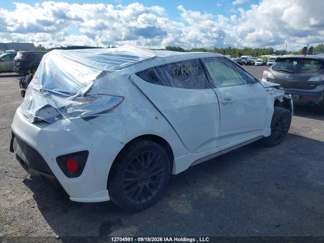 12704981 :رقم المزاد ، KMHTC6AE0DU127195 vin ، 2013 Hyundai Veloster Turbo مزاد بيع