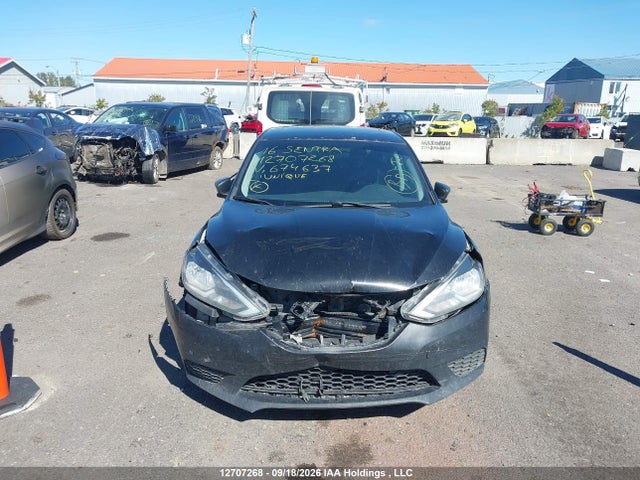 12707268 :رقم المزاد ، 3N1AB7AP2GL674637 vin ، 2016 Nissan Sentra 1.8 S/1.8 Sl/1.8 Sr/1.8 Sv مزاد بيع