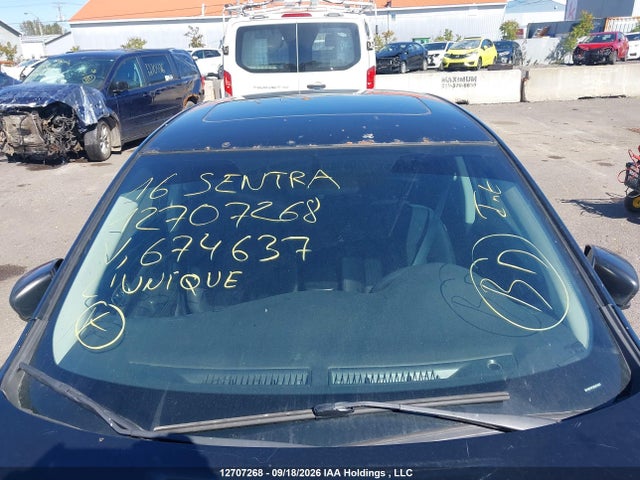 12707268 :رقم المزاد ، 3N1AB7AP2GL674637 vin ، 2016 Nissan Sentra 1.8 S/1.8 Sl/1.8 Sr/1.8 Sv مزاد بيع