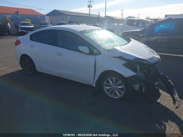 2016 Kia Forte 1.8l Lx/1.8l Lx+ მანქანა იყიდება აუქციონზე, vin: KNAFX4A67G5557613, აუქციონის ნომერი: 12708181
