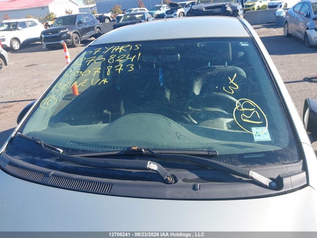 12708241 :رقم المزاد ، JTDBT923471007873 vin ، 2007 Toyota Yaris مزاد بيع