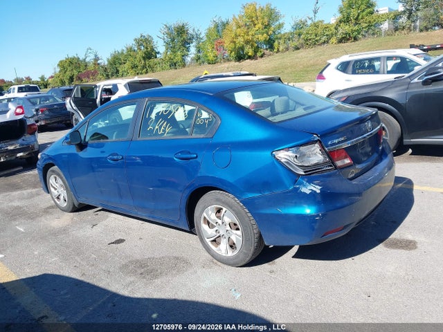 Aukcja sprzedaży 2013 Honda Civic Lx, vin: 2HGFB2F42DH005004, numer aukcji: 12705976