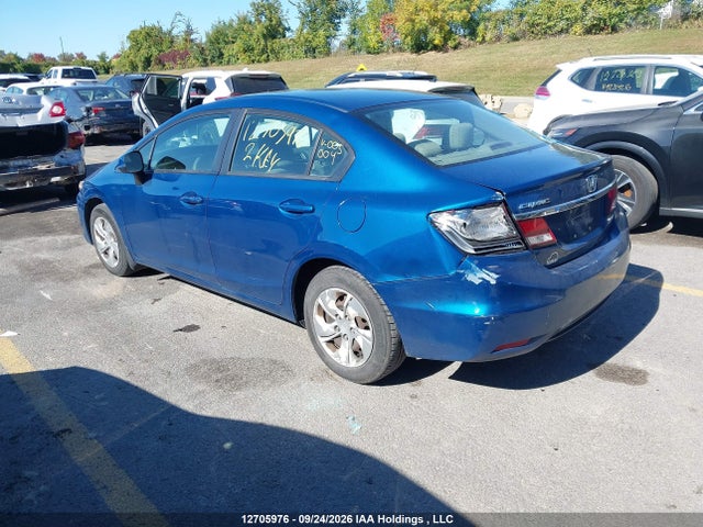 Aukcja sprzedaży 2013 Honda Civic Lx, vin: 2HGFB2F42DH005004, numer aukcji: 12705976