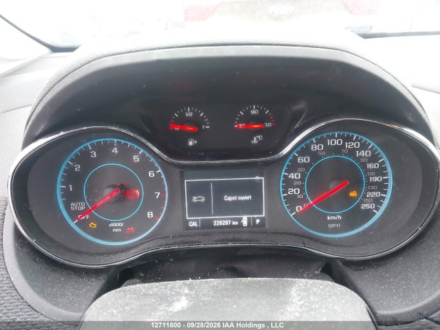 2016 Chevrolet Cruze Lt მანქანა იყიდება აუქციონზე, vin: 1G1BE5SM1G7232317, აუქციონის ნომერი: 12711800