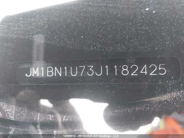 Продаж на аукціоні авто 2018 Mazda Mazda3 Gx, vin: JM1BN1U73J1182425, номер лоту: 12698912