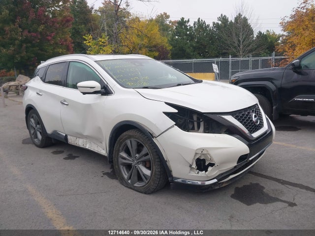 12714640 :رقم المزاد ، 5N1AZ2MS5KN154691 vin ، 2019 Nissan Murano Platinum/sl/sv مزاد بيع