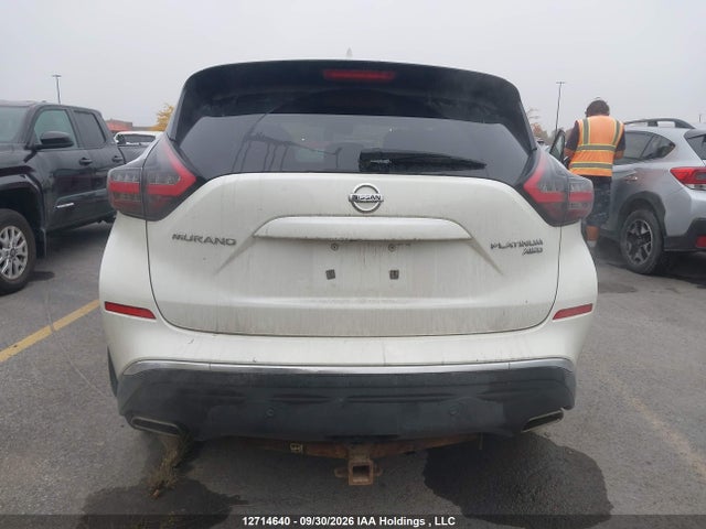 Aukcja sprzedaży 2019 Nissan Murano Platinum/sl/sv, vin: 5N1AZ2MS5KN154691, numer aukcji: 12714640