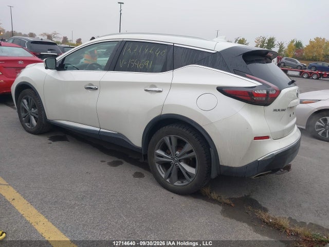 Aukcja sprzedaży 2019 Nissan Murano Platinum/sl/sv, vin: 5N1AZ2MS5KN154691, numer aukcji: 12714640
