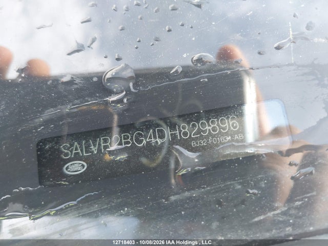 Aukcja sprzedaży 2013 Land Rover Range Rover Evoque Pure Premium, vin: SALVR2BG4DH829896, numer aukcji: 12718403