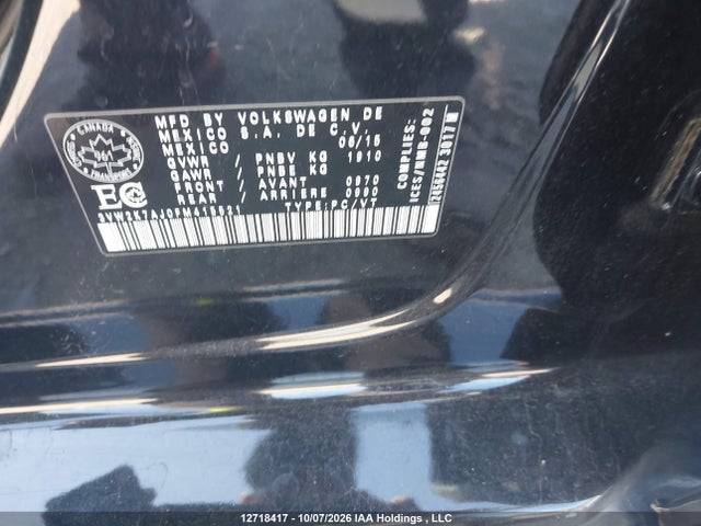 Volkswagen JETTA S 2015 3VW2K7AJ0FM415521 Image 9