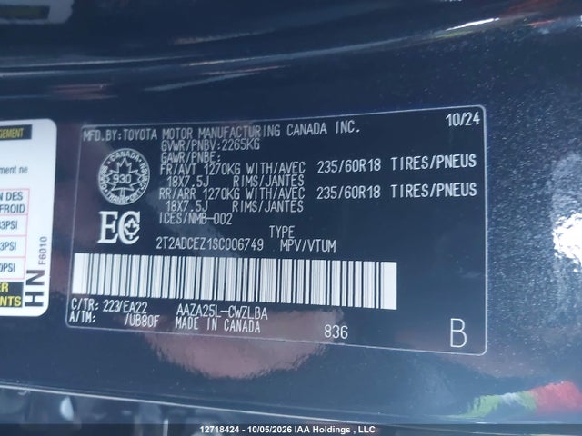 Lexus NX 250 2025 2T2ADCEZ1SC006749 Image 18
