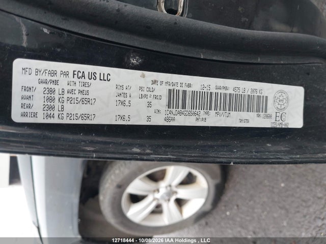 Jeep Compass Sport 2016 1C4NJDAB4GD650642 Image 18