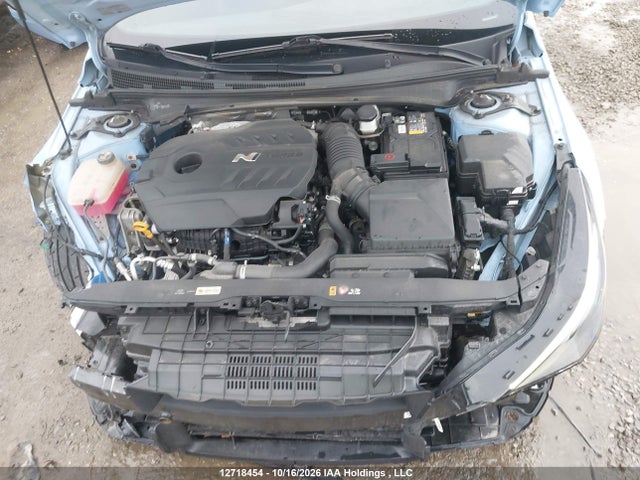 12718454 :رقم المزاد ، KMHLW4AK5NU004561 vin ، 2022 Hyundai Elantra N Dct مزاد بيع