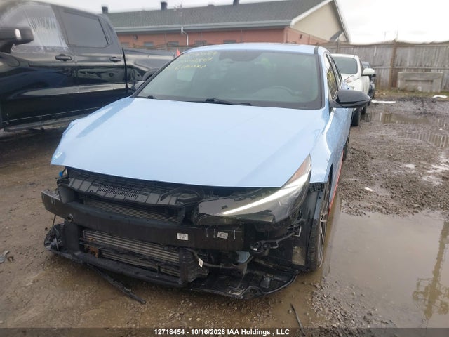 12718454 :رقم المزاد ، KMHLW4AK5NU004561 vin ، 2022 Hyundai Elantra N Dct مزاد بيع
