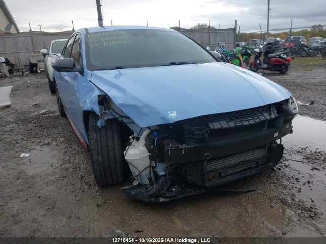 12718454 :رقم المزاد ، KMHLW4AK5NU004561 vin ، 2022 Hyundai Elantra N Dct مزاد بيع