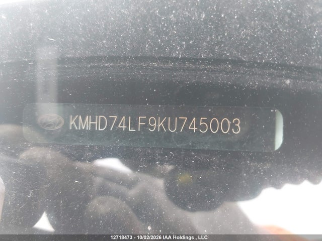 Aukcja sprzedaży 2019 Hyundai Elantra Essential, vin: KMHD74LF9KU745003, numer aukcji: 12718473