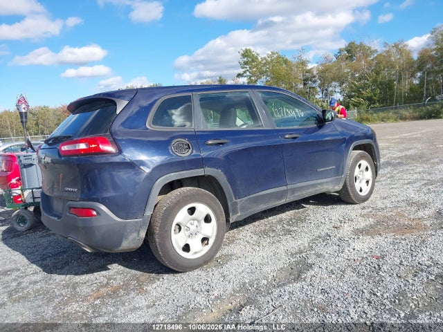 Продажа на аукционе авто 2016 Jeep Cherokee Sport, vin: 1C4PJMAS6GW244889, номер лота: 12718496