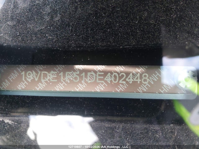 12718607 :رقم المزاد ، 19VDE1F51DE402448 vin ، 2013 Acura Ilx 20 Premium مزاد بيع