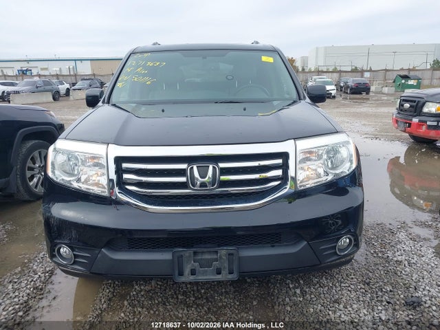 12718637 :رقم المزاد ، 5FNYF4H50EB501116 vin ، 2014 Honda Pilot Exl مزاد بيع