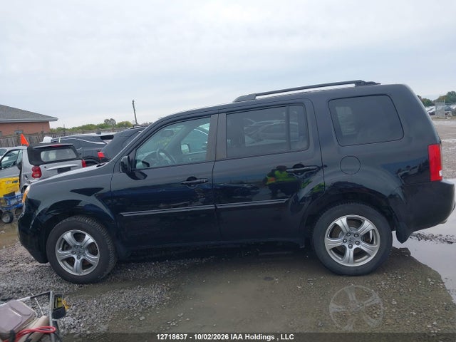 12718637 :رقم المزاد ، 5FNYF4H50EB501116 vin ، 2014 Honda Pilot Exl مزاد بيع