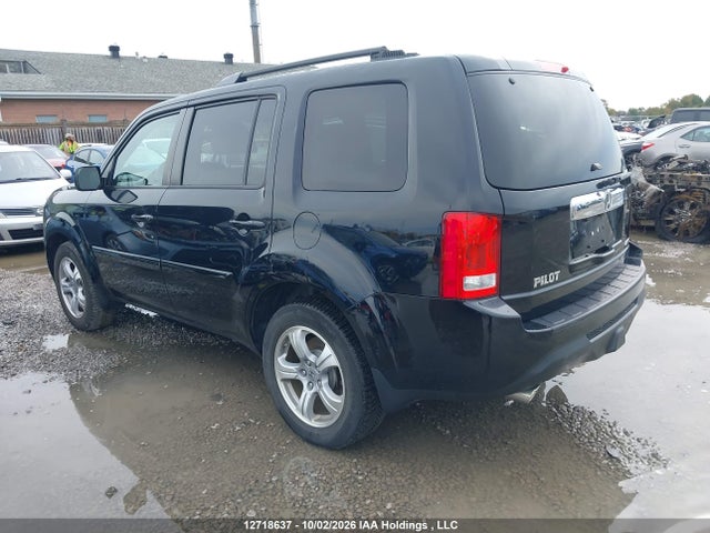 12718637 :رقم المزاد ، 5FNYF4H50EB501116 vin ، 2014 Honda Pilot Exl مزاد بيع