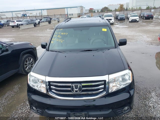 12718637 :رقم المزاد ، 5FNYF4H50EB501116 vin ، 2014 Honda Pilot Exl مزاد بيع