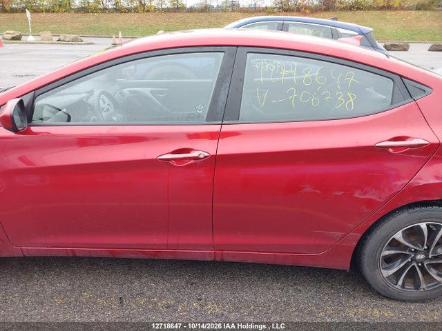 2016 Hyundai Elantra Se/sport/limited მანქანა იყიდება აუქციონზე, vin: 5NPDH4AE8GH706738, აუქციონის ნომერი: 12718647