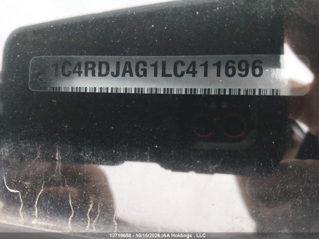 Dodge Durango Sxt 2020 1C4RDJAG1LC411696 Image 9
