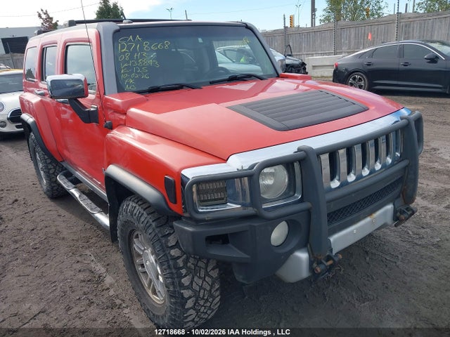 Продажа на аукционе авто 2008 Hummer H3, vin: 5GTEN13E488138893, номер лота: 12718668
