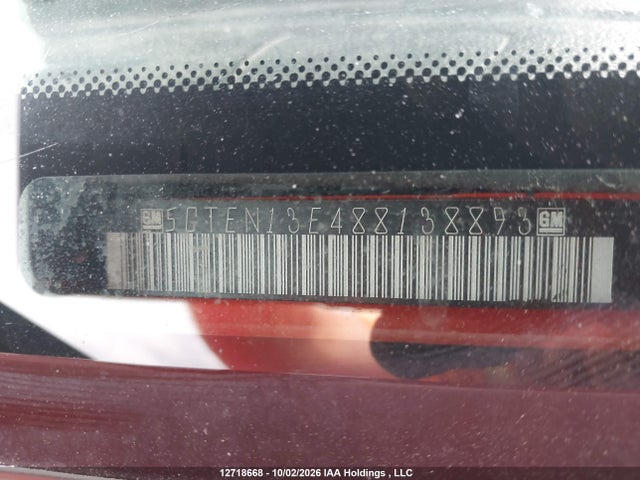 12718668 :رقم المزاد ، 5GTEN13E488138893 vin ، 2008 Hummer H3 مزاد بيع