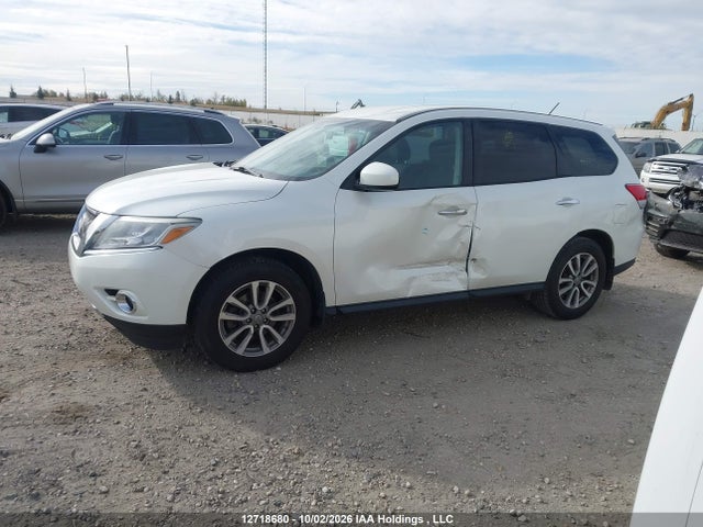 2015 Nissan Pathfinder S/sv/sl/platinum მანქანა იყიდება აუქციონზე, vin: 5N1AR2MM5FC681505, აუქციონის ნომერი: 12718680