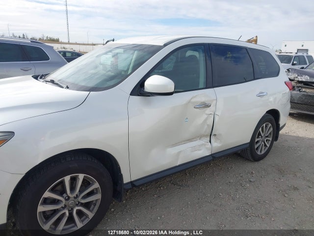 2015 Nissan Pathfinder S/sv/sl/platinum მანქანა იყიდება აუქციონზე, vin: 5N1AR2MM5FC681505, აუქციონის ნომერი: 12718680