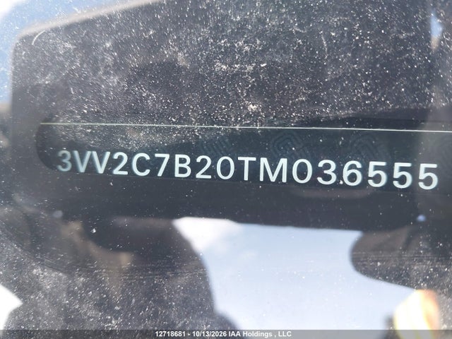 3VV2C7B20TM036555 Volkswagen Taos Se Black