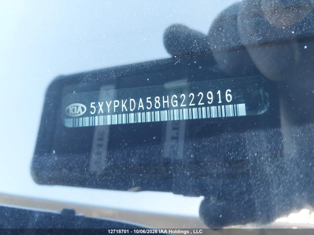 5XYPKDA58HG222916 KIA Sorento 3.3l Sx/3.3l Sx+
