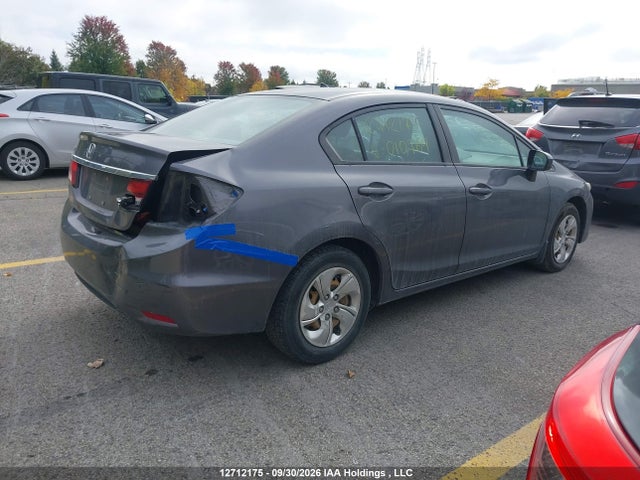 Honda Civic Lx 2014 2HGFB2F44EH010769 Image 4