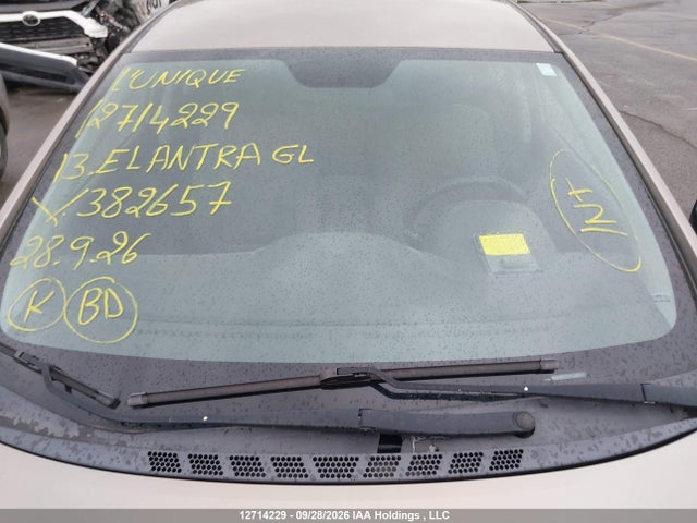 Aukcja sprzedaży 2013 Hyundai Elantra Gl, vin: 5NPDH4AE3DH382657, numer aukcji: 12714229