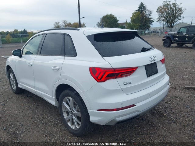 2025 Audi Q3 Premium 40 მანქანა იყიდება აუქციონზე, vin: WA1AUCF30S1074070, აუქციონის ნომერი: 12718764