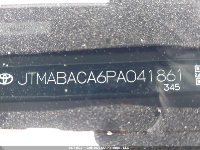12718832 :رقم المزاد ، JTMABACA6PA041861 vin ، 2023 Toyota Bz4x Xle/limited مزاد بيع