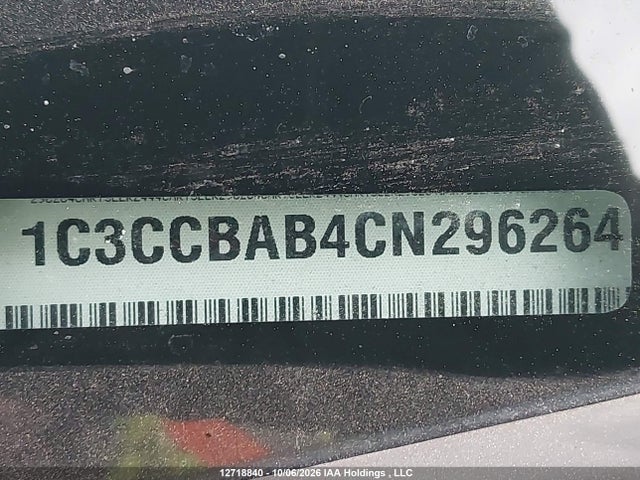 Aukcja sprzedaży 2012 Chrysler 200 Lx, vin: 1C3CCBAB4CN296264, numer aukcji: 12718840