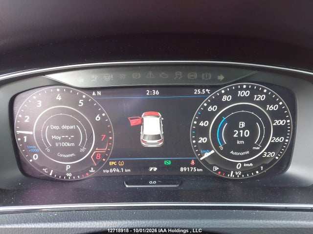 WVWVA7AU8KW207300 Volkswagen Golf R