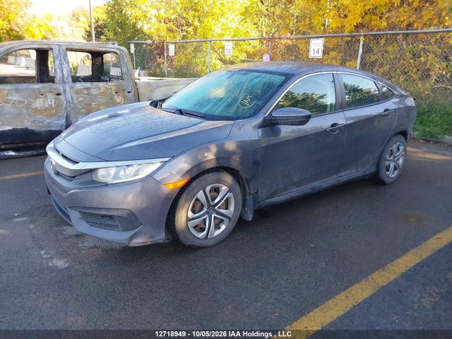 Honda Civic Lx 2017 2HGFC2F56HH020455 Image 2