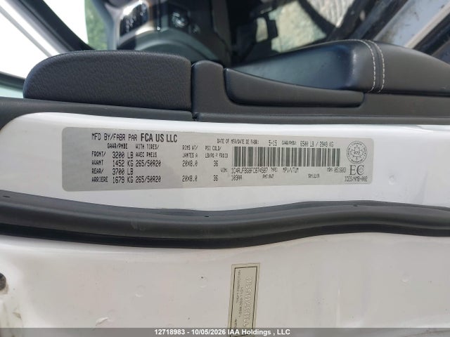 Jeep Grand Cherokee Limited 2015 1C4RJFBG8FC874587 Image 9