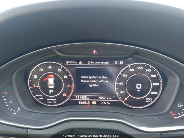 12719021 :رقم المزاد ، WA1CNAFYXK2024843 vin ، 2019 Audi Q5 Prestige مزاد بيع