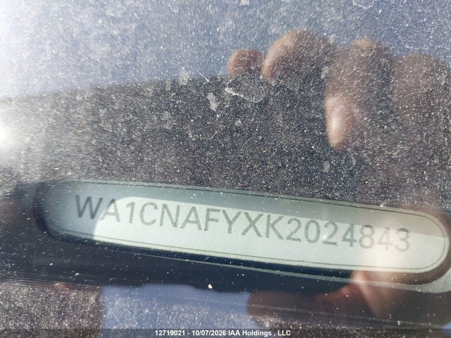 12719021 :رقم المزاد ، WA1CNAFYXK2024843 vin ، 2019 Audi Q5 Prestige مزاد بيع